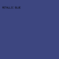3D4680 - Metallic Blue color image preview