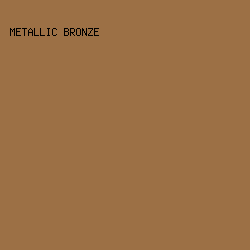 9C7045 - Metallic Bronze color image preview
