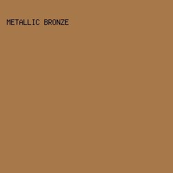 a6784a - Metallic Bronze color image preview