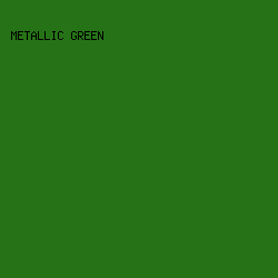 267317 - Metallic Green color image preview