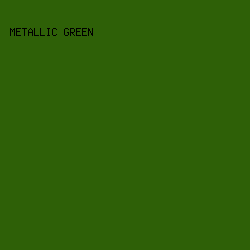 2e6007 - Metallic Green color image preview