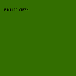 336e00 - Metallic Green color image preview