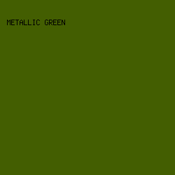 435e01 - Metallic Green color image preview