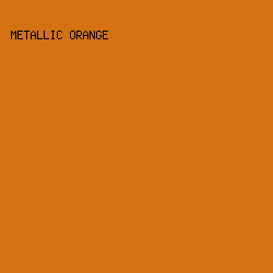 D37113 - Metallic Orange color image preview