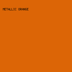 DC6506 - Metallic Orange color image preview