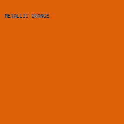 DD6207 - Metallic Orange color image preview
