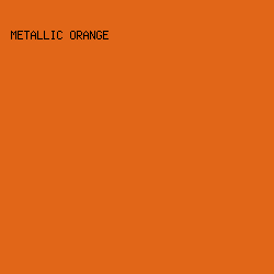 E16618 - Metallic Orange color image preview