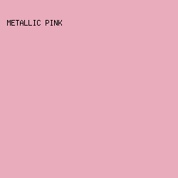E8ACBD - Metallic Pink color image preview