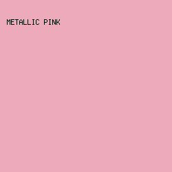 ECAABA - Metallic Pink color image preview