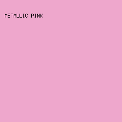 EEA7CC - Metallic Pink color image preview