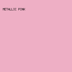 EEAFC5 - Metallic Pink color image preview