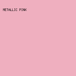 EFAFBF - Metallic Pink color image preview