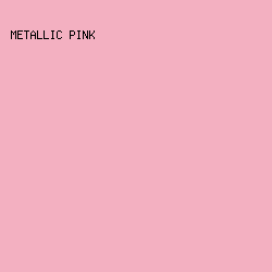 F3B0C1 - Metallic Pink color image preview