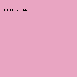 e9a5c2 - Metallic Pink color image preview