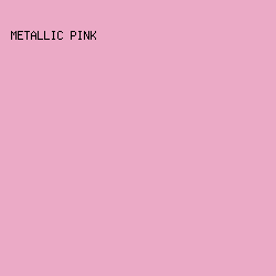 ebaac6 - Metallic Pink color image preview