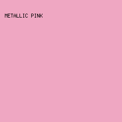 efa7c2 - Metallic Pink color image preview