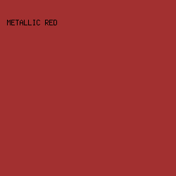 A23030 - Metallic Red color image preview