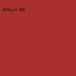 a9302c - Metallic Red color image preview