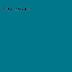 00778b - Metallic Seaweed color image preview