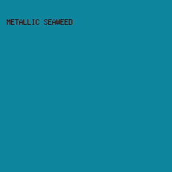 0D869D - Metallic Seaweed color image preview