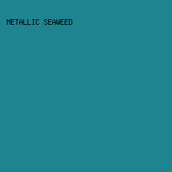 1e8490 - Metallic Seaweed color image preview