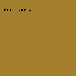 a37e2c - Metallic Sunburst color image preview
