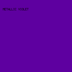 5E00A0 - Metallic Violet color image preview
