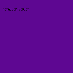 5E0792 - Metallic Violet color image preview