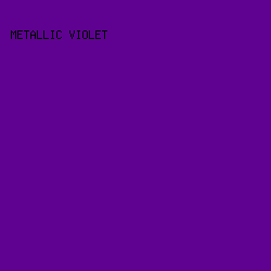 5F0292 - Metallic Violet color image preview