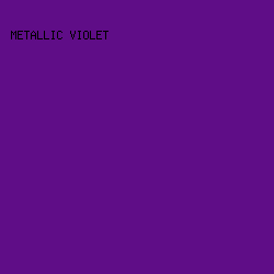 5F0D87 - Metallic Violet color image preview