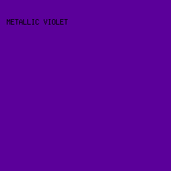 5b009a - Metallic Violet color image preview