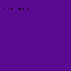 5c0991 - Metallic Violet color image preview