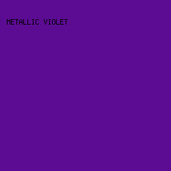 5c0c93 - Metallic Violet color image preview