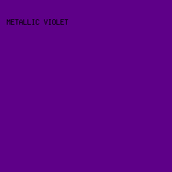 5e0088 - Metallic Violet color image preview