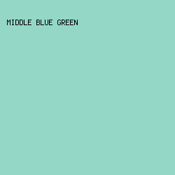 94d7c7 - Middle Blue Green color image preview