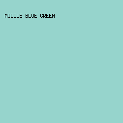 96D4CC - Middle Blue Green color image preview