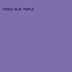7F6EAC - Middle Blue Purple color image preview