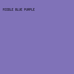 8072B8 - Middle Blue Purple color image preview