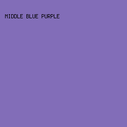 826DB8 - Middle Blue Purple color image preview