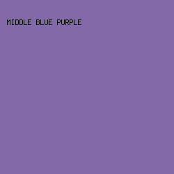 8469a9 - Middle Blue Purple color image preview