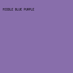 886EAB - Middle Blue Purple color image preview