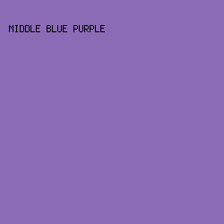 8b6bb6 - Middle Blue Purple color image preview