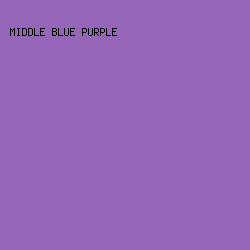 9666B8 - Middle Blue Purple color image preview