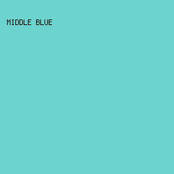 6dd3ce - Middle Blue color image preview