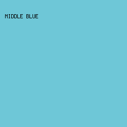 6ec7d7 - Middle Blue color image preview