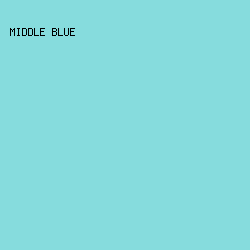 86DCDD - Middle Blue color image preview