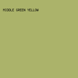 ABB36A - Middle Green Yellow color image preview