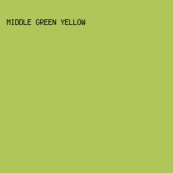 b0c55a - Middle Green Yellow color image preview