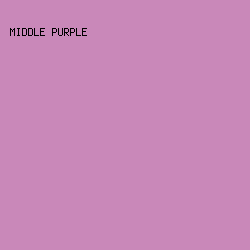 C988B9 - Middle Purple color image preview