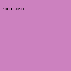 CC81BF - Middle Purple color image preview
